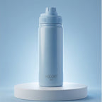 Garrafa Térmica Hiddra Perolada - 600ml Azul Claro