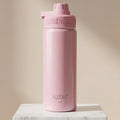 Garrafa Térmica Hiddra Perolada - 600ml Rosa Claro