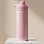 Garrafa Térmica Hiddra Perolada - 600ml Rosa Claro