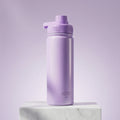 Garrafa Térmica Hiddra Perolada - 600ml Lilás