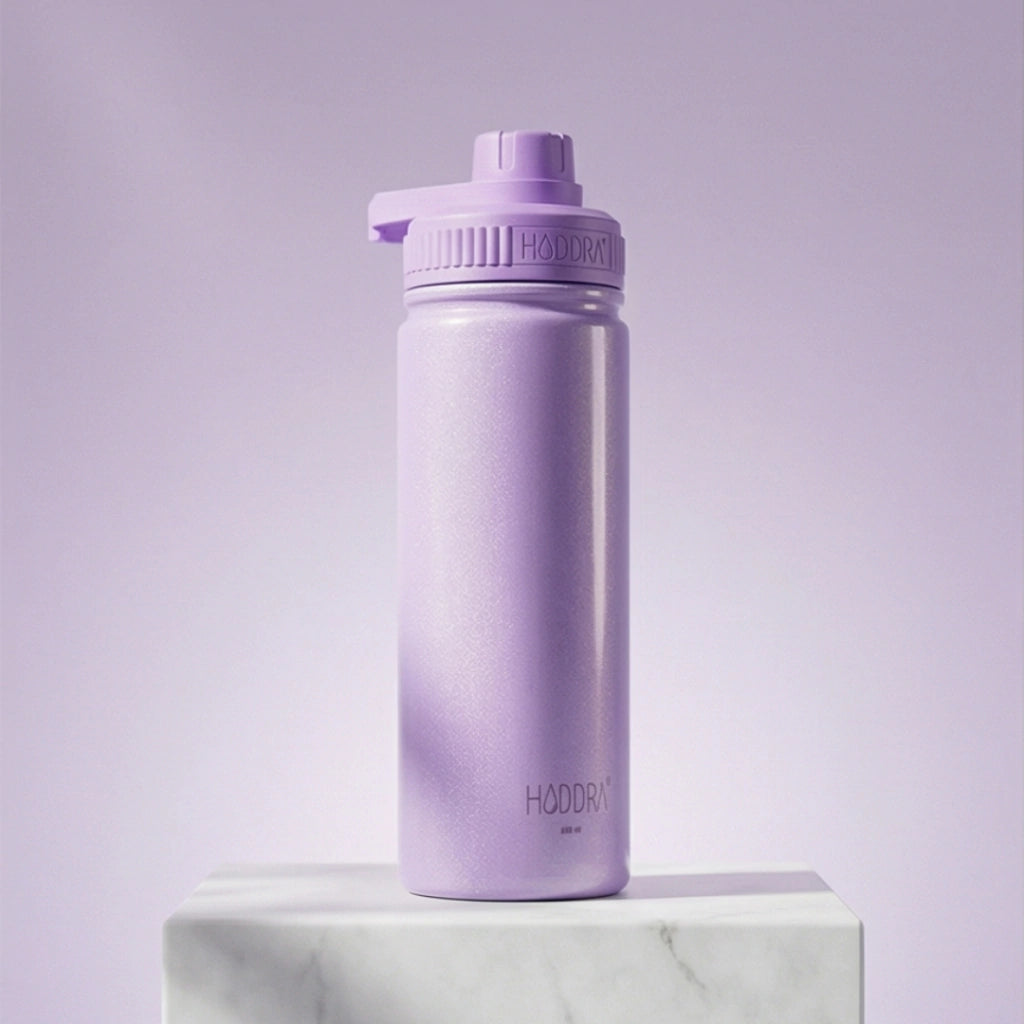 Garrafa Térmica Hiddra Perolada - 600ml Lilás