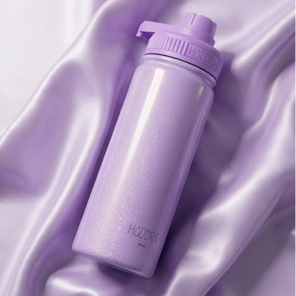 Garrafa Térmica Hiddra Perolada - 600ml Lilás