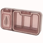 Porta Comprimidos 3 in 1 com Cortador e Macerador | Rosa