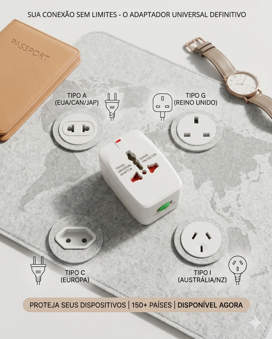Adaptador de Tomada Universal