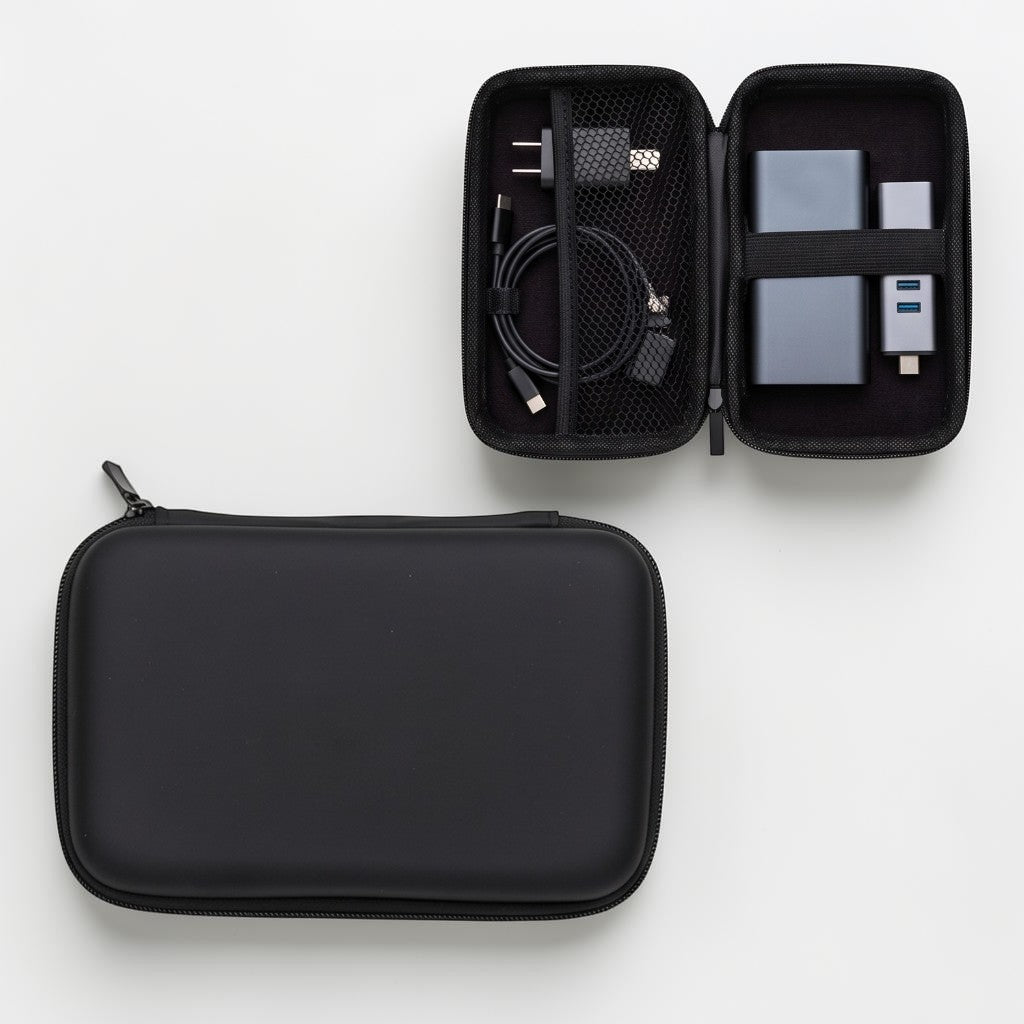 Case Retangular Estojo Organizador | Tamanho G - Preto
