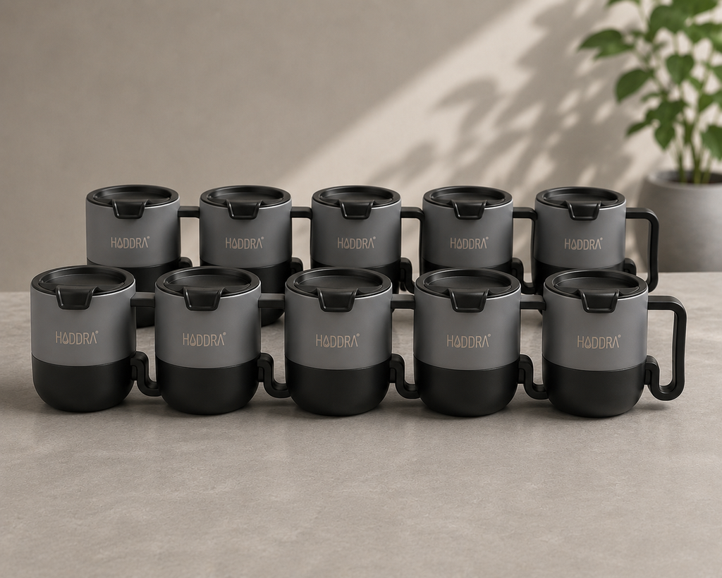 Copo Mug Térmico 500ml - Preto | Kit 10 unidades