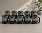 Copo Mug Térmico 500ml - Preto | Kit 10 unidades