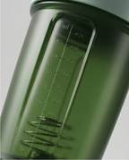 Coqueteleira com 2 Compartimentos 500ml Hiddra – VERDE
