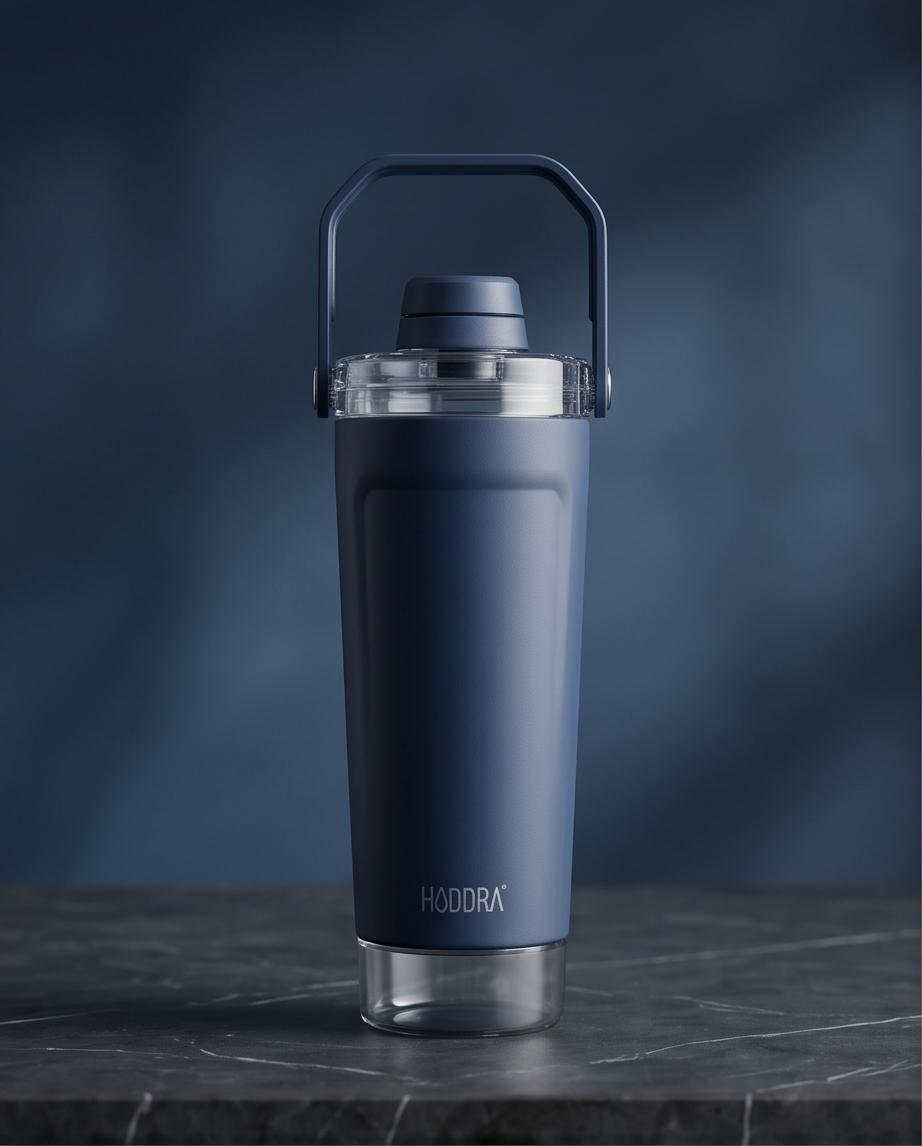 Coqueteleira Térmica Hiddra Element 600ml - HC720 Azul Escuro