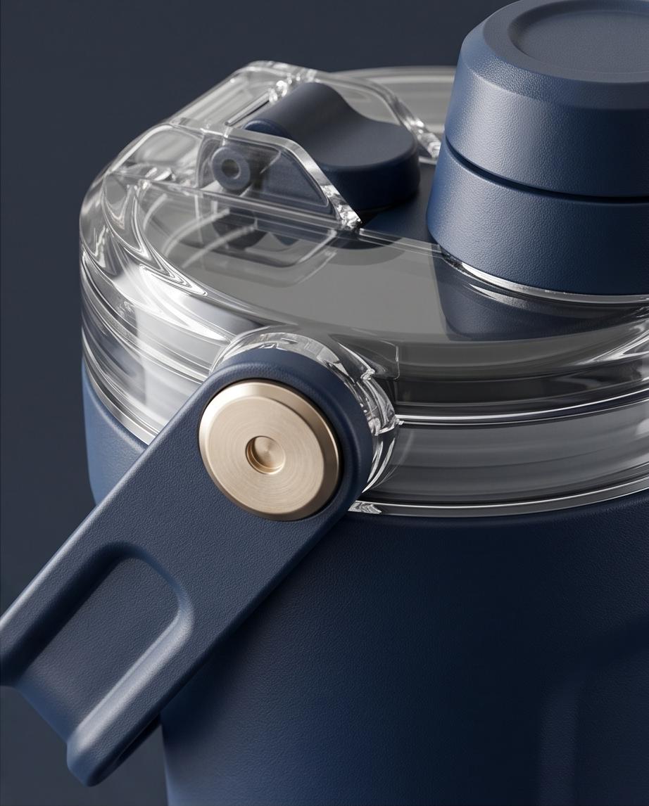 Coqueteleira Térmica Hiddra Element 600ml - HC720 Azul Escuro