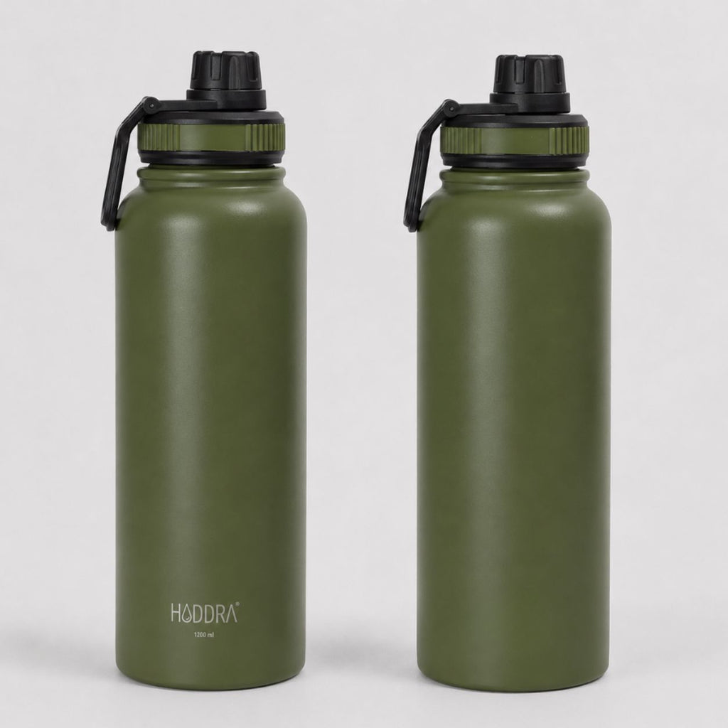 Garrafa Térmica Hiddra - 1200ml | Verde Militar