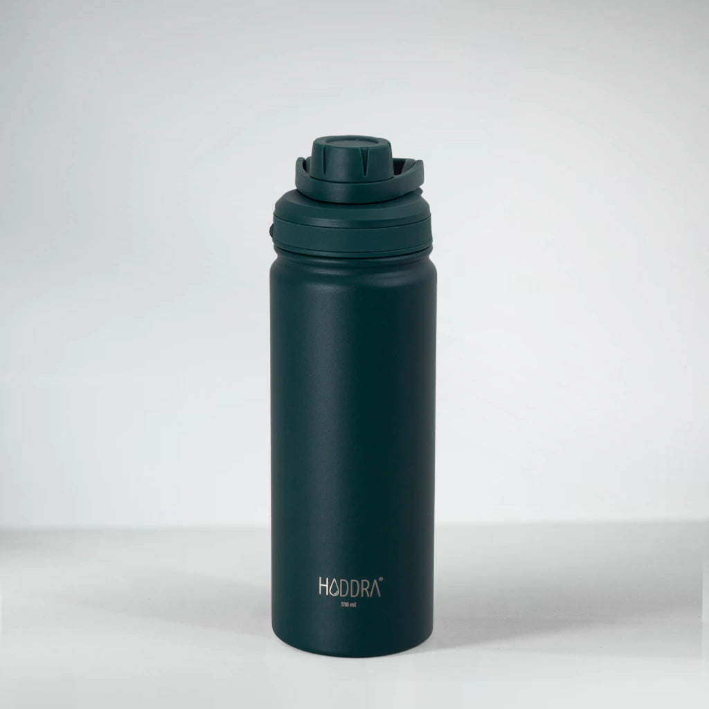 Garrafa Térmica Hiddra Wave - 510ml | Verde Escuro