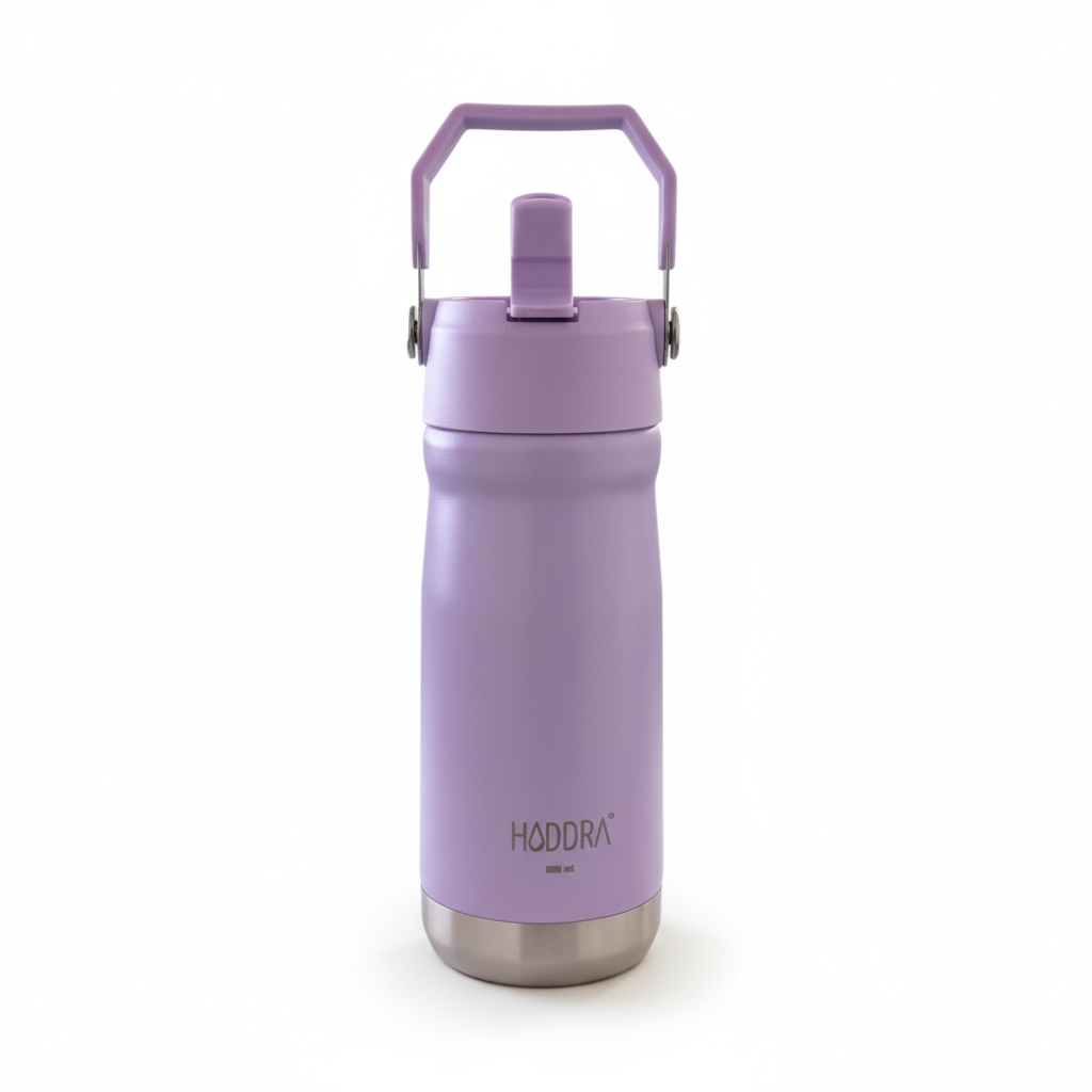 Garrafa Térmica Hiddra 550mL com Canudo  | Lilás