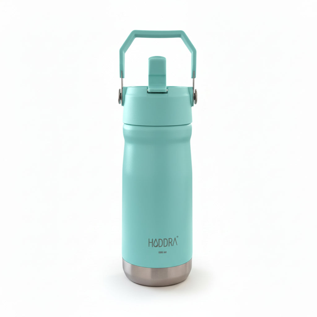 Garrafa Térmica Hiddra 550mL com Canudo  | Turquesa