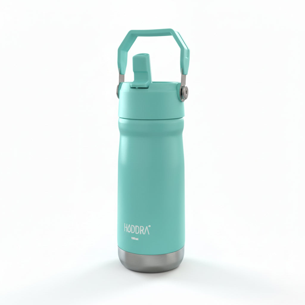 Garrafa Térmica Hiddra 550mL com Canudo  | Turquesa