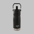 Garrafa Térmica Hiddra 550mL com Canudo  | Preto