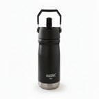 Garrafa Térmica Hiddra 550mL com Canudo  | Preto