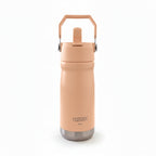 Garrafa Térmica Hiddra 550mL com Canudo  | Pêssego