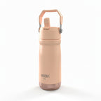 Garrafa Térmica Hiddra 550mL com Canudo  | Pêssego