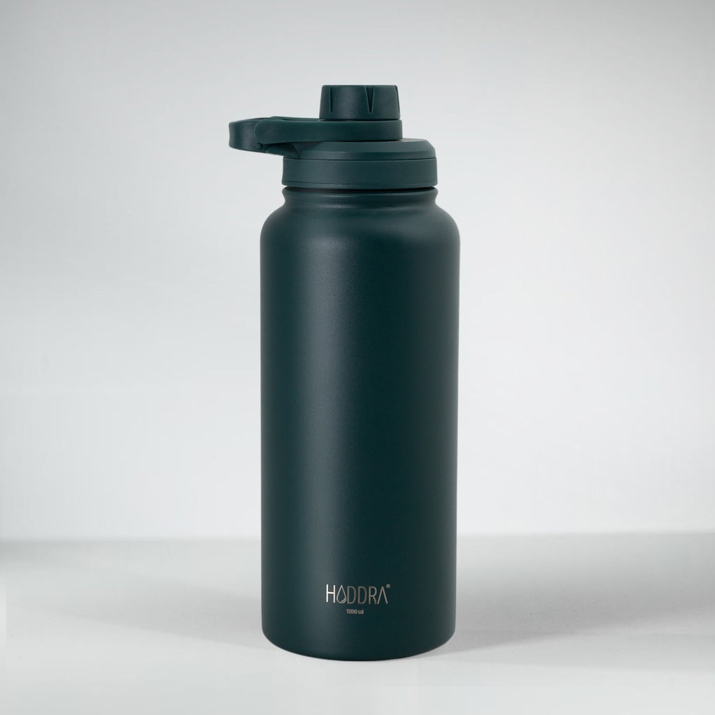 Garrafa Térmica Hiddra Wave - 1000ml | Verde Escuro