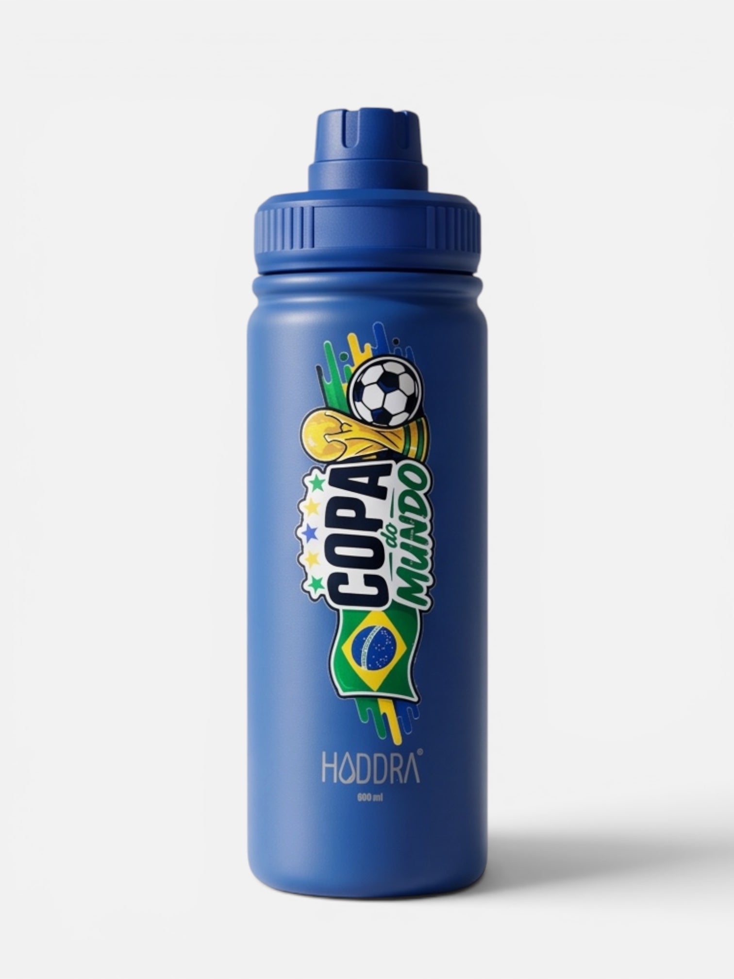 Garrafa Térmica Hiddra 600ml EDIÇÃO COPA DO MUNDO - H600 Azul