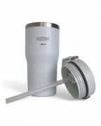Copo Térmico Hiddra 600ml com Alça e Canudo - Branco