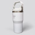 Copo Térmico Hiddra 600ml com Alça e Canudo - Branco