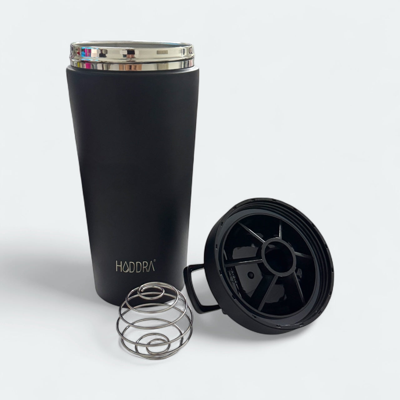 Coqueteleira Térmica com Misturador Hiddra 700ml - Preto