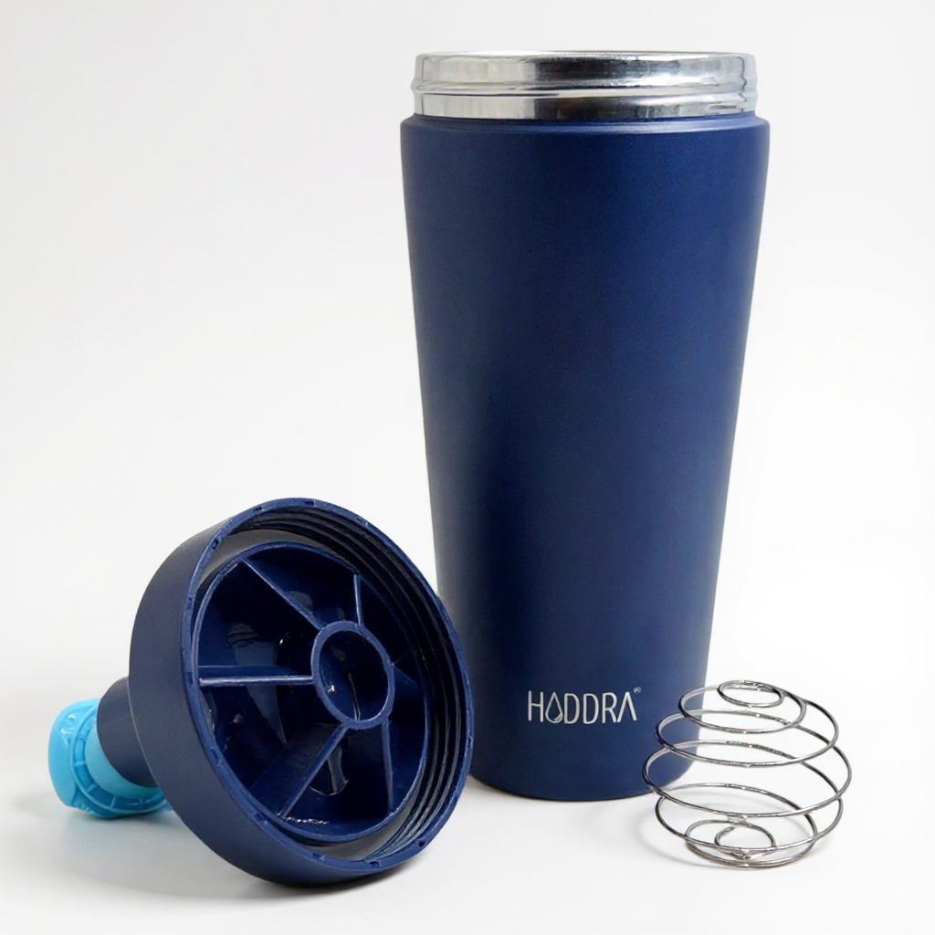 Coqueteleira Térmica com Misturador Hiddra 700ml EDIÇÃO COPA DO MUNDO - Azul