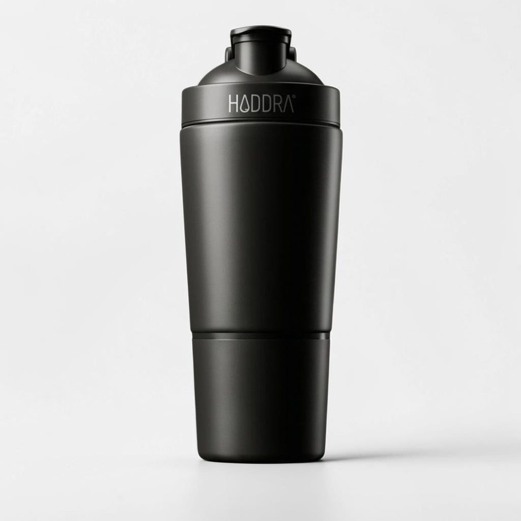 Coqueteleira 600ml Hiddra Motion - Preto