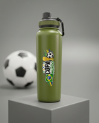 Garrafa Térmica Hiddra EDIÇÃO COPA DO MUNDO - 1200ml | Verde Militar