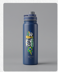 Garrafa Térmica Hiddra 850ml EDIÇÃO COPA DO MUNDO - Azul Escuro
