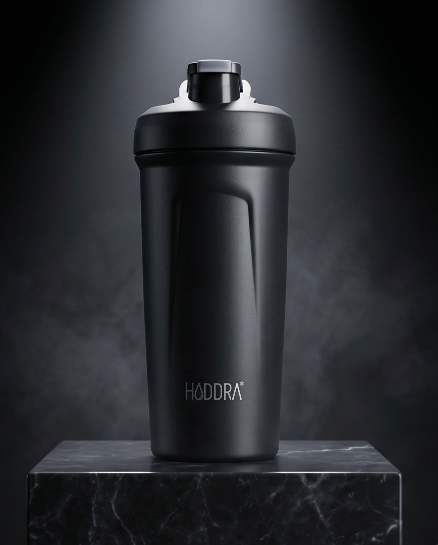 Coqueteleira Térmica Hiddra Vibe 600ml - HC610 Preto | Kit 10 unidades