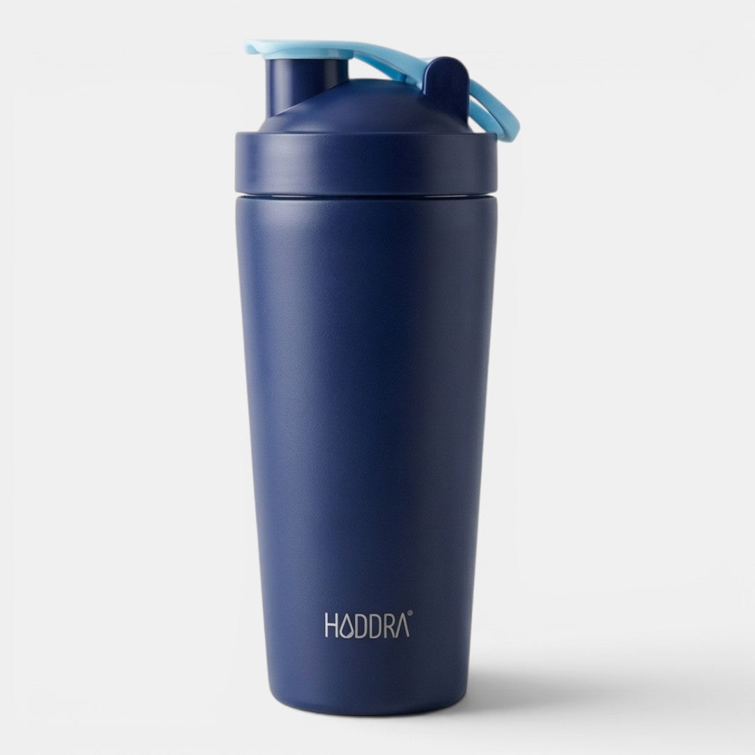 Coqueteleira Térmica com Misturador Hiddra 700ml EDIÇÃO COPA DO MUNDO - Azul