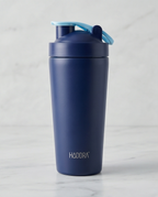 Coqueteleira Térmica com Misturador Hiddra 700ml - Azul Escuro