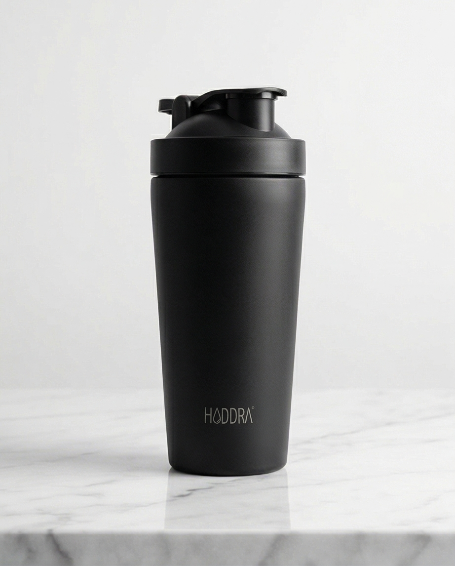 Coqueteleira Térmica com Misturador Hiddra 700ml - Preto