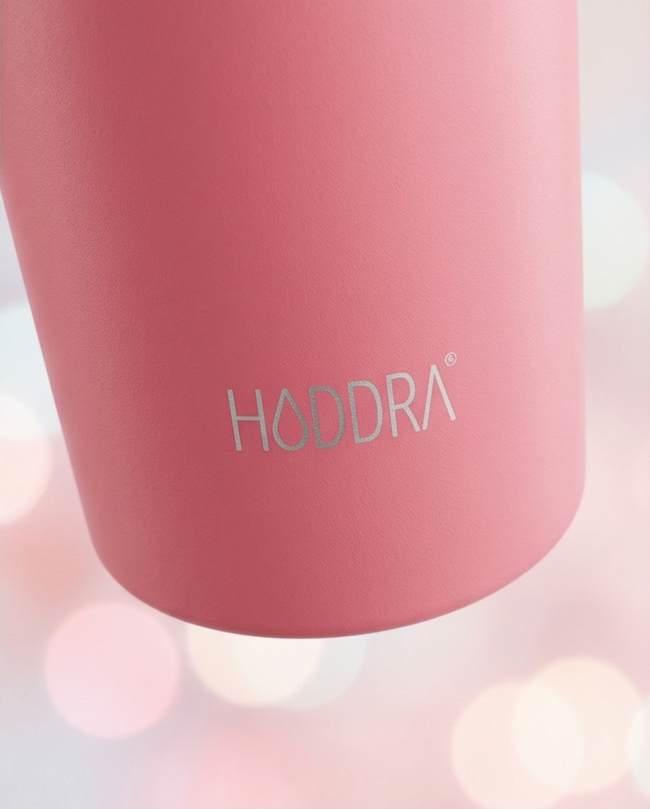 Coqueteleira Térmica com Misturador Hiddra 700ml - Rosa