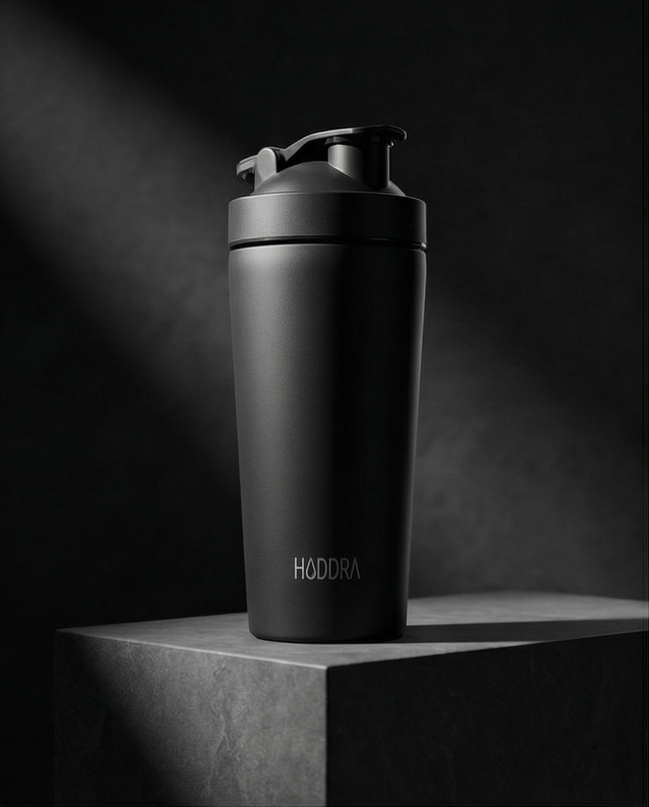 Coqueteleira Térmica com Misturador Hiddra 700ml - Preto