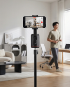 Tripé para Celular Inteligente de 1.70m com Rotação 360° e Rastreamento Facial