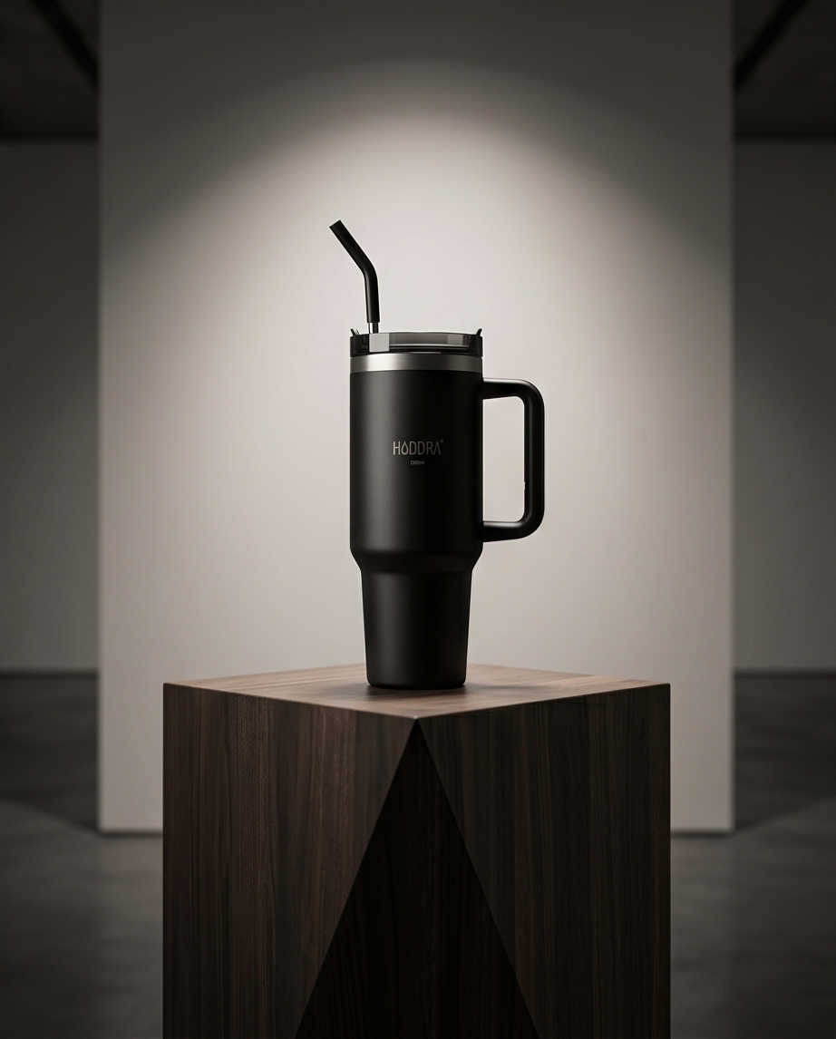Copo Térmico Hiddra 1200ml - H520 Preto (All Black)