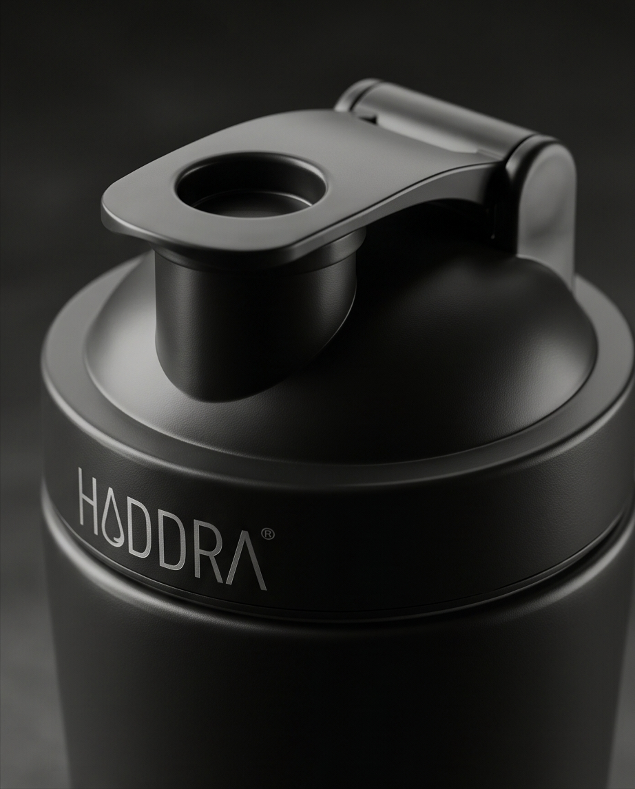 Coqueteleira 600ml Hiddra Motion - Preto