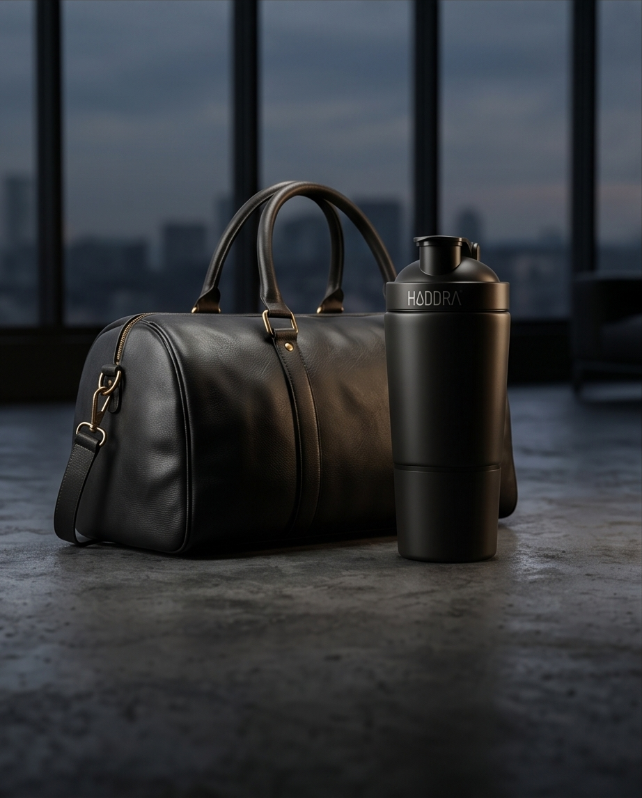 Coqueteleira 600ml Hiddra Motion - Preto