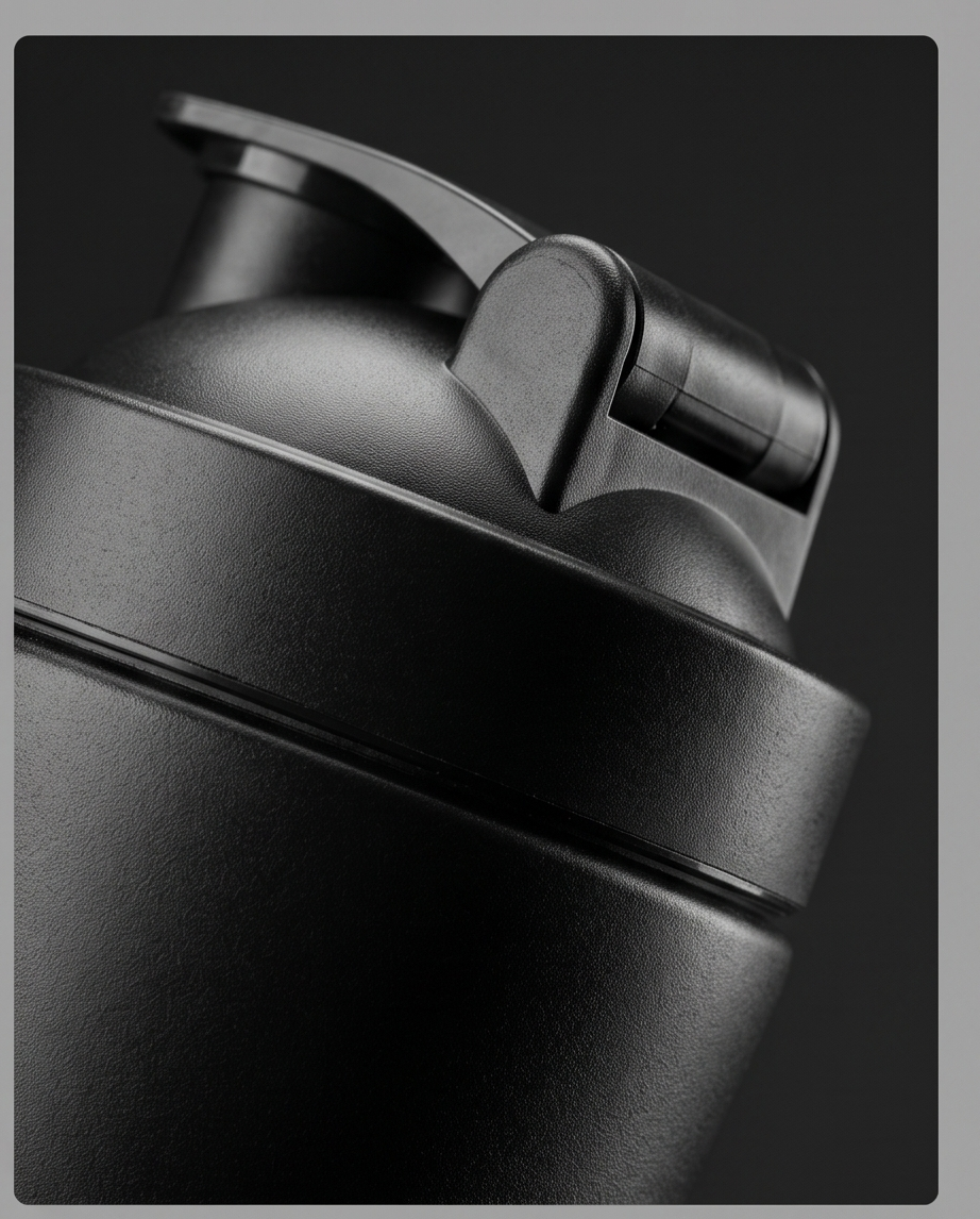Coqueteleira 600ml Hiddra Motion - Preto
