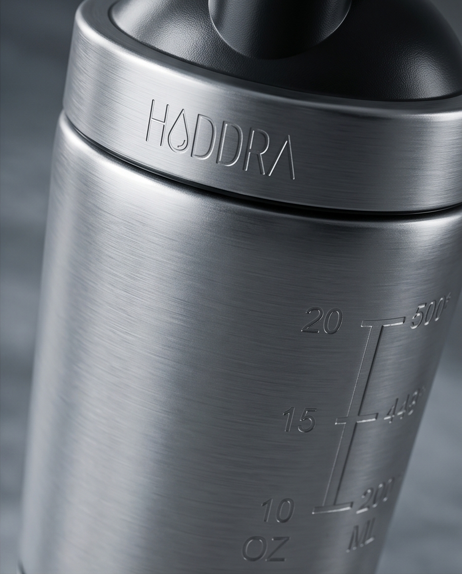 Coqueteleira 600ml Hiddra Motion - Inox