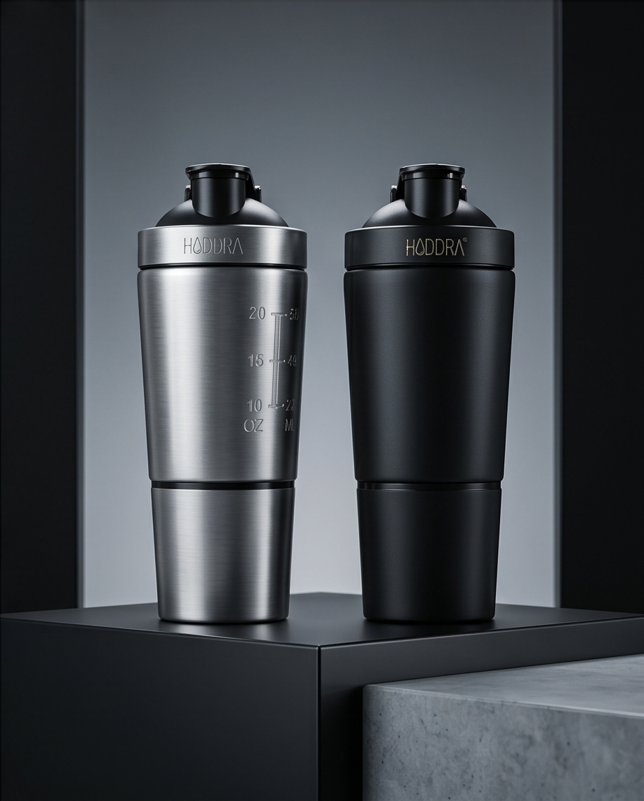 Coqueteleira 600ml Hiddra Motion - Inox