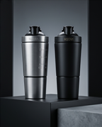 Coqueteleira 600ml Hiddra Motion - Inox