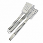 Kit Churrasco 3 Peças Com Maleta de Alumínio | Kit 10 unidades