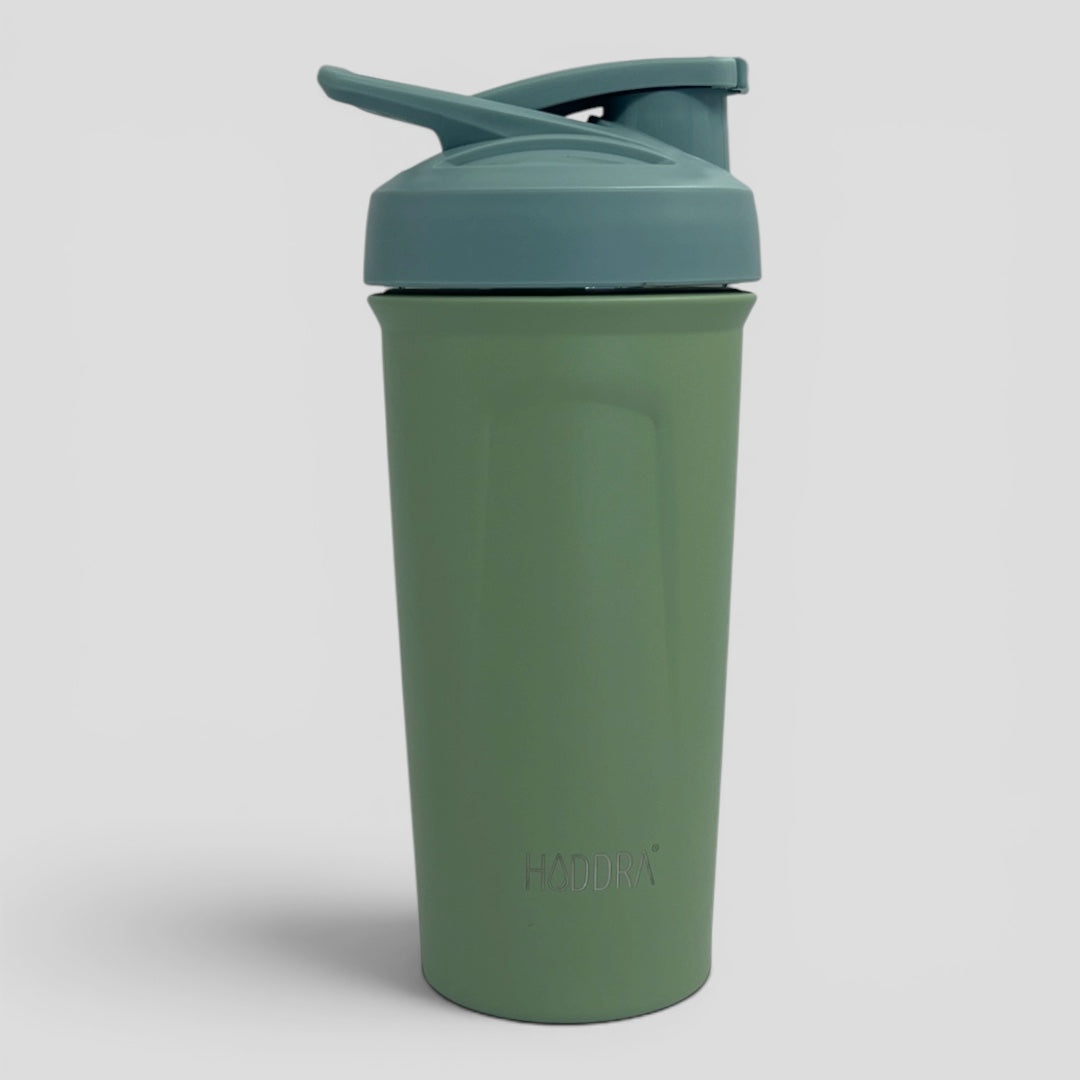 Coqueteleira Térmica Hiddra Vibe 600ml - HC610 Verde Militar