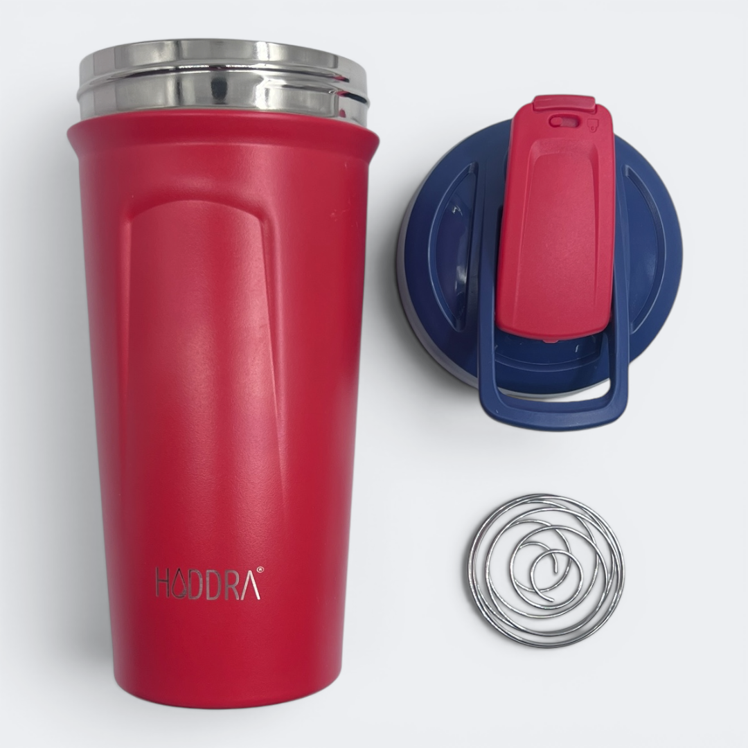 Coqueteleira Térmica Hiddra 600ml - HC610 Vermelho