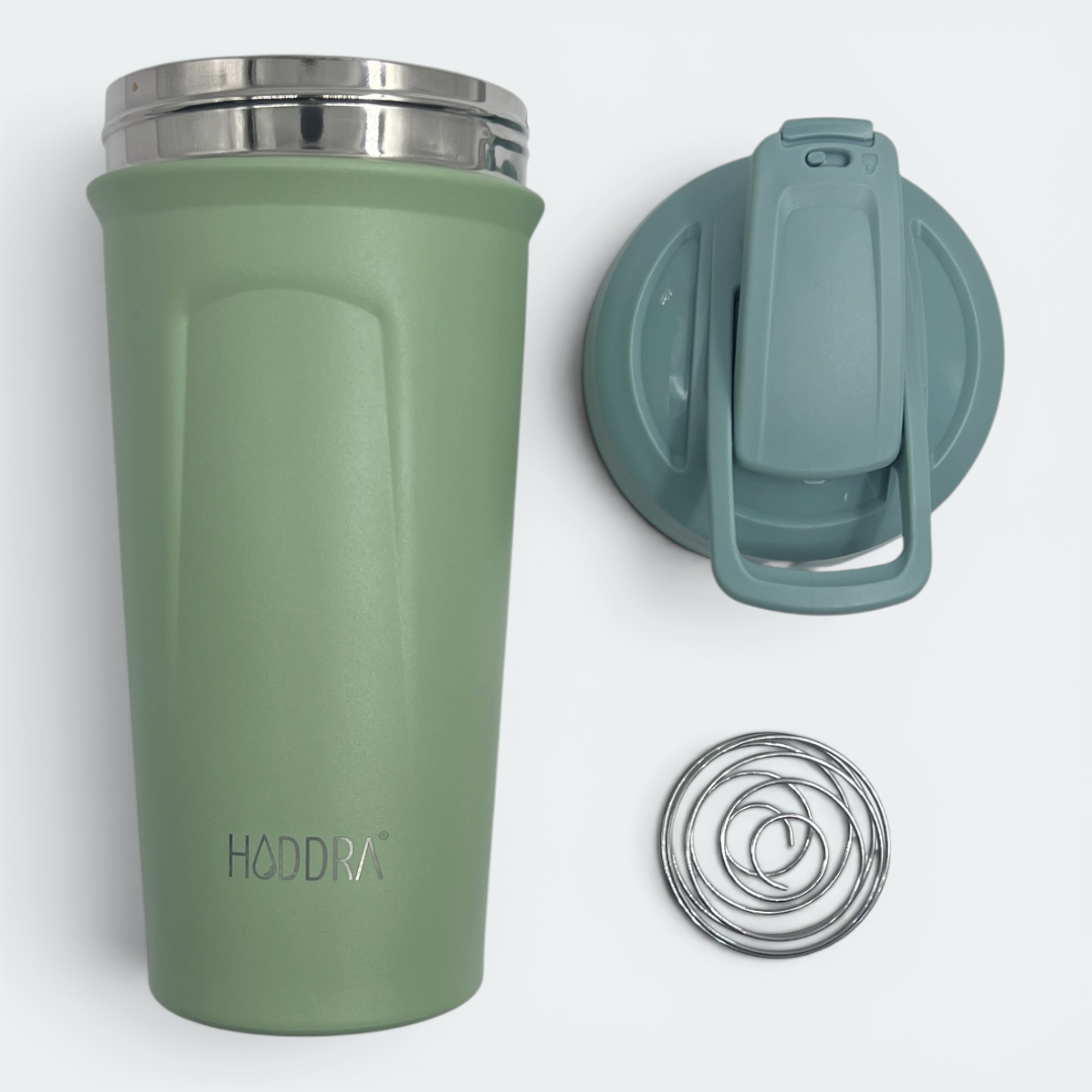 Coqueteleira Térmica Hiddra 600ml - HC610 Verde Militar